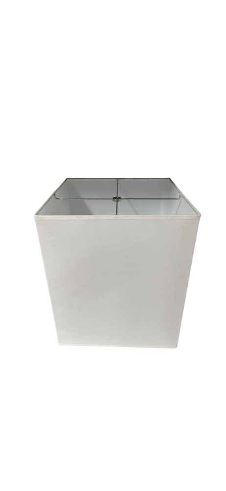 GuestSupply US | Lampshades Inc. Square Hardback Lampshade, 8